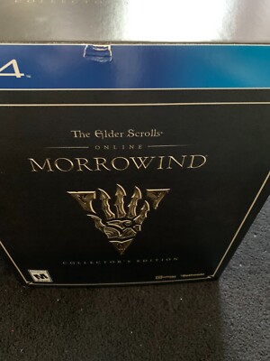 The Elder Scrolls Online: Morrowind Collector's Edition PS4 BRAND NEW ...