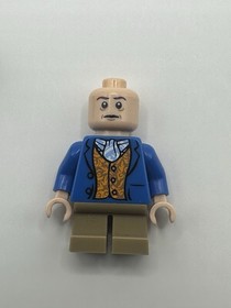 LEGO The Hobbit Bilbo Baggins Rare Blue Coat Minifigure 2013 Exclusive LOR057