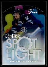 2025-26 Flair Center Spot Light Mark Scheifele Winnipeg Jets #CS-20