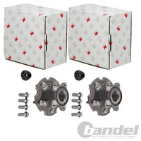 2X NK RADLAGER-SATZ Hinten Passend FÜR Lexus NX Toyota RAV Links+Rechts | 764541
