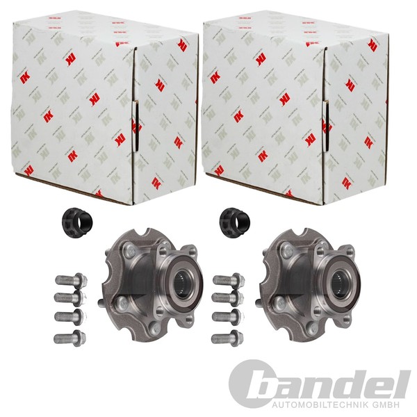 2X NK RADLAGER-SATZ Hinten Passend FÜR Lexus NX Toyota RAV Links+Rechts | 764541-image