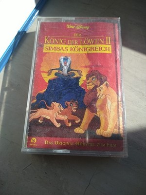 Hörspiel Kassette Walt Disney König der Löwen II 2 Simbas Königreich Original 