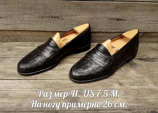 Men Magnanni Heels Black Leather 41