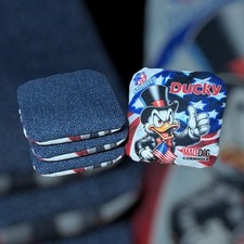 Cornhole Bags - ACO Stamped - DUCKY  - SET OF 4 BAGS BAGS