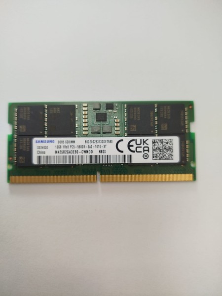 Memoria RAM Samsung 16GB DDR5 5600MHz SO-DIMM – M425R2GA3EB0-CWMOD