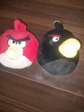 Angry Birds Red Bird Bomb Bird Plush 5"  No Sound 