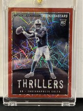 Anthony Richardson 2023 Rookies & Stars Thrillers RC Red Cracked Ice Prizm Colts