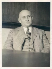 1925 Press Photo NY Professor HL Hollingsworth - ner30527