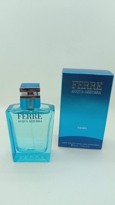 Ferre Acqua Azzurra For Men 50ml Eau De Toilette Natural Vaporisateur...