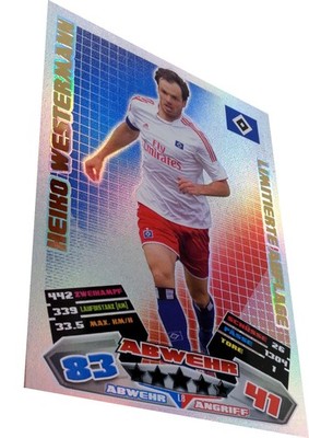 MATCH ATTAX 2012/2013 12/13 LIMITIERTE AUFLAGE L8 HEIKO WESTERMANN