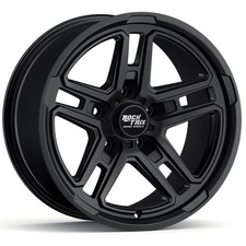 17 Rocktrix Rt108 17x9 -12 Black Wheel 5x5 Rim For Wrangler Jk Jl Gladiator Jt