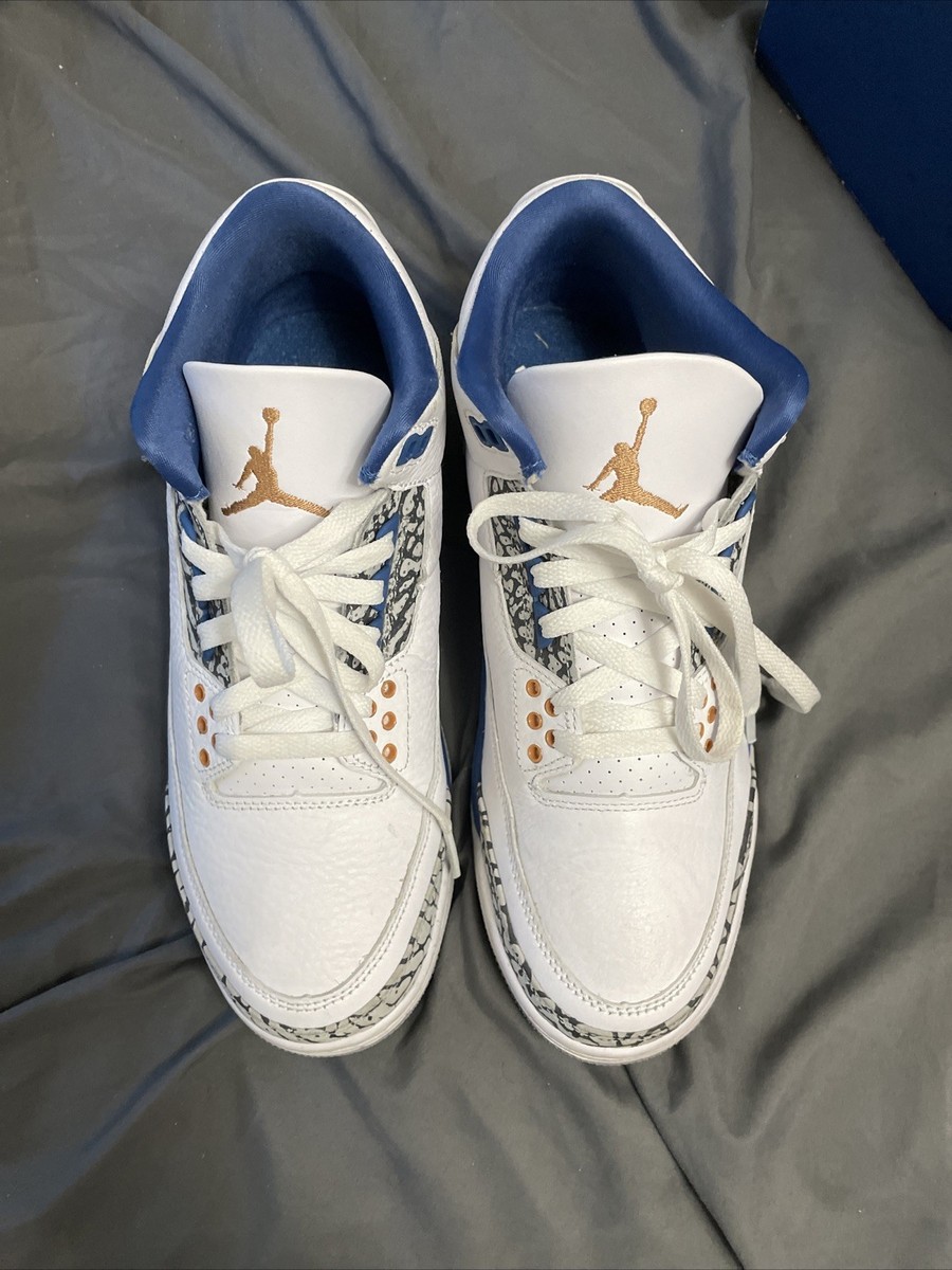 %Size 8 Men Air Jordan 3 Retro Wizards Style Sneakers CT8532-148 / AJ1 CT8532-148_2_grande.jpg?v=  main image 4