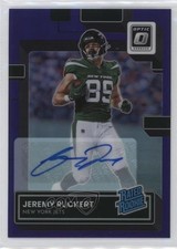 2022 Donruss Optic Rated Rookie Purple Prizm 24/35 Jeremy Ruckert #291 Auto 18uk