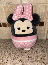 Squishmallow Disney 7.5  Minnie Mouse Plush - VG CONDITION 312