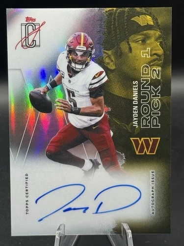 2025 Topps Signature Jayden Daniels Veteran Class Autographs (RAW)