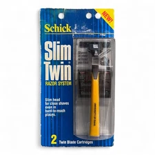 VINTAGE Schick Slim Twin Razor System UNIVERSITY OF IDAHO Vandals 1989 SEALED