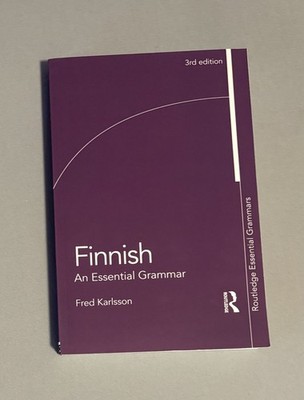 Finnish: An Essential Grammar (Routledge Essential Grammars), , Karlsson, Fred, 