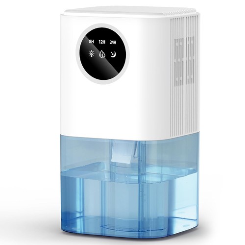 Small Dehumidifier for Home, 1700ml Capacity Portable Dehumidifiers