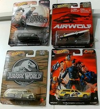 Hot Wheels Premium Lot of 4 - Damage to 3 of the 4 cards - New