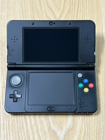 New Nintendo 3DS Black Console Tested Working Very Good Condition Japan