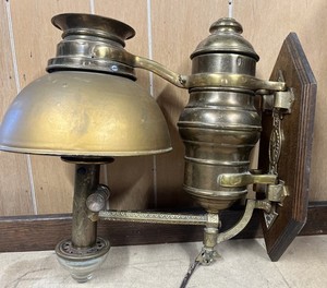 Antique Adam’s & Westlake Wall Mount Railroad Lantern