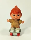 Vtg 1971 Mattel Hot Wheels Small Shots Breezy Bridget Doll Redline Skates