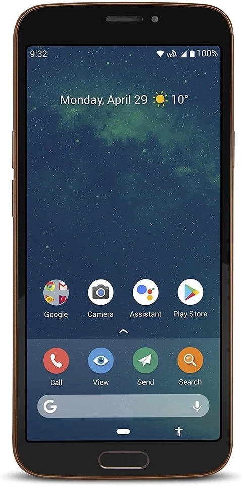 Doro 8080 4G DSB-0220 32GB 3GB 5.7" Unlocked Android Senior Smartphone - Black - Image 2 of 4