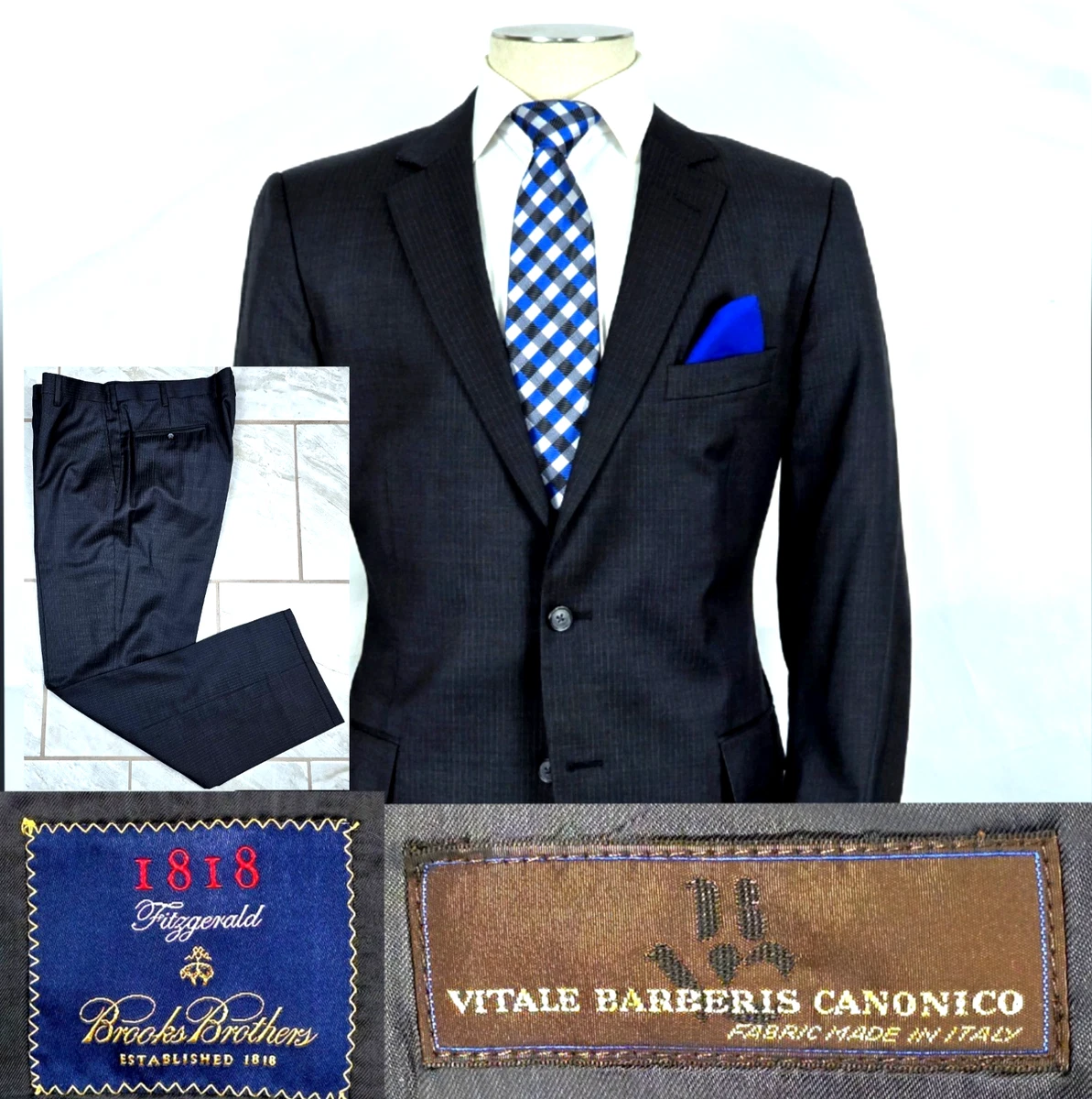 Brooks Brothers Blue Suits & Blazers for Men for Sale - eBay