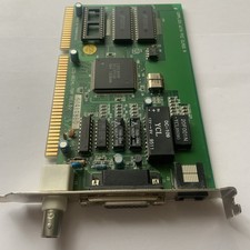 Vintage Longshine LCS-8634L-TBA ISA Netzwerkkarte – 10Mbps Combo BNC/RJ45/AUI