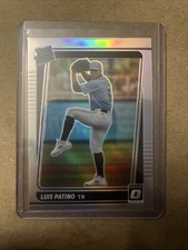 2021 Panini Donruss Optic Luis Patino Rookie Tampa Bay Rays #55 Silver Prizm