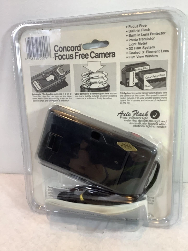 cam-1 concord fully automatic auto flash 35mm camera NEW - Image 3 of 4