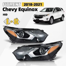 For 2018-2021 Chevy Equinox HID Headlight w/o...
