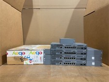 LOT OF 5 Juniper SRX320-SYS-JB-P Services Gateway Router 1x NOB 4x REF No PSU