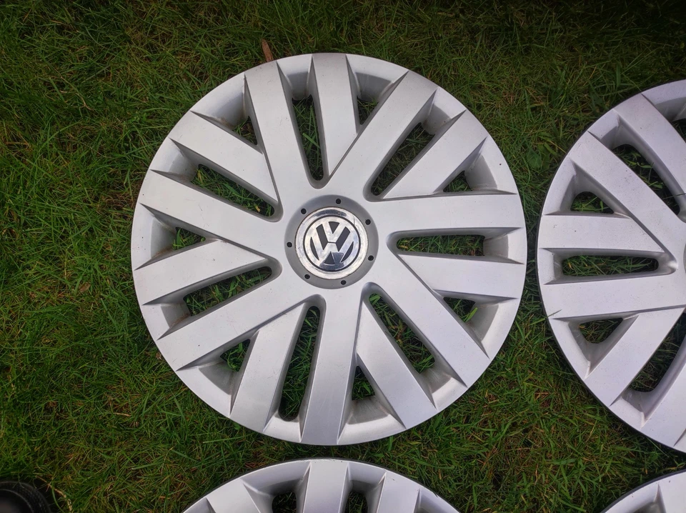 Original VW 16 Zoll Radkappen Golf 5 6 Caddy 1 K 0 601 147 H - Bild 4 von 4