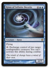 Djinn of Infinite Deceits #41 (LP) Commander 2013 C13 Magic MTG