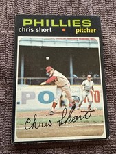 1971 Topps - Pete Rose, Chris Short #511 Pete Rose in Background