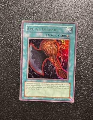 Yu-Gi-Oh! Axe of Despair MRL-002 Magic Ruler Spell-Equip Holo HP