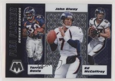 2020 Panini Mosaic Flea Flicker Ed McCaffrey Terrell Davis John Elway HOF to4