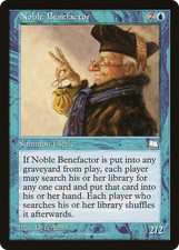 Noble Benefactor (MP) Weatherlight WTH Magic MTG