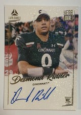 Desmond Ridder 2022 Panini Luminance Year One Variation Rookie Auto #YSV-DRI SSP