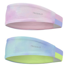 Kids Sports Headbands for Girls Boys, Moisture Wicking Elastic Cooling Sweatband