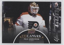 2021 Upper Deck Extended Series UD Canvas Young Guns Black Felix Sandstrom 0ol6