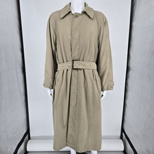 Vintage 1990s Hemingway Classic "Weathers the Storm" British Trench Coat M 