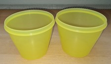 Tupperware 2x Bungee Schüsseln Behälter Box 800 ml ohne Deckel