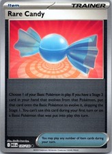 Rare Candy 125/132 C Mega Evolution Pokemon Reverse Holo NM