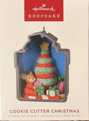 2022 Hallmark Cookie Cutter Christmas Mouse Ornament 11th in series NIB