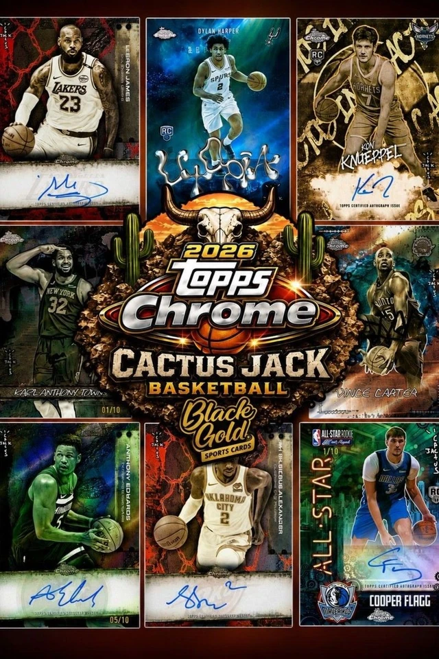 2025 TOPPS CACTUS JACK + NBA HOOPS + BOWMAN MIXERS W/ CIARRA!!!