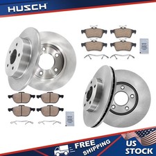 10.94 Front 10.43 Rear Brake Rotors Brake Pads For 2006 - 2010 Mazda 3 Sport
