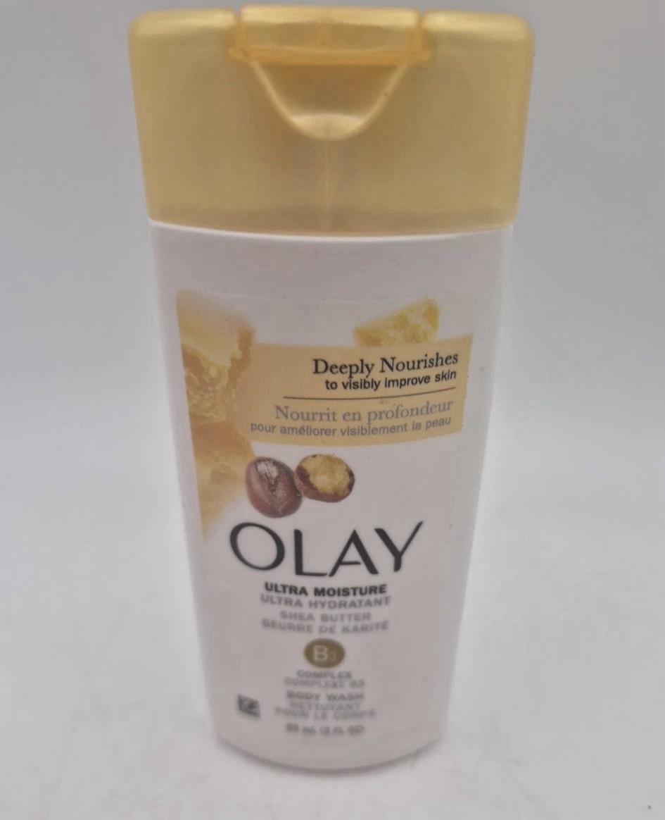 Olay Ultra Moisture Shea B3 Complex Body wash 3 Fl Oz New
