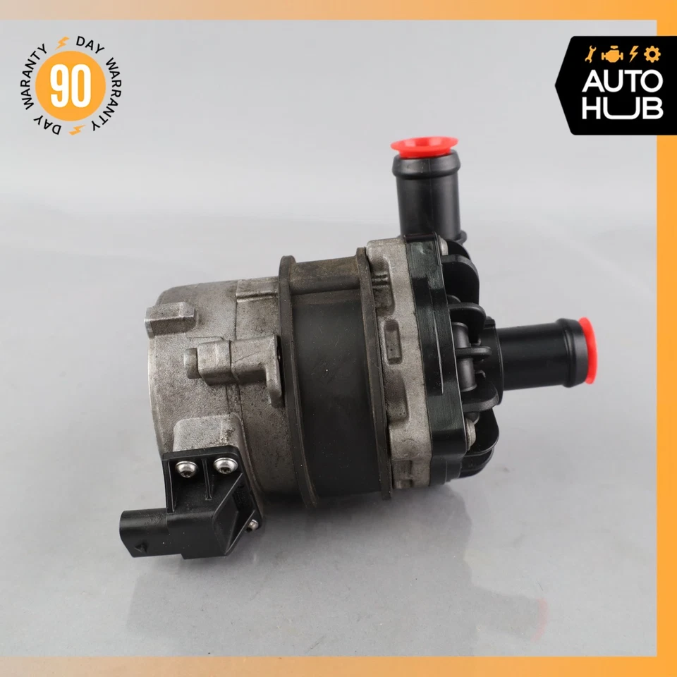 Bomba de agua auxiliar de circulación auxiliar híbrida eléctrica Porsche Cayenne 958 11-18 OEM Foto 4 de 4